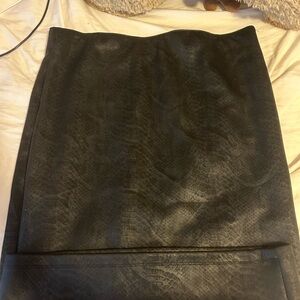 Apt. 9 Black Textured Pencil Skirt